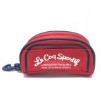 [ прекрасный товар ] Le Coq мяч кейс красный × белый чай оборудован возможно Golf le coq sportif