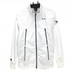 【新品】オークリー ジャケット 白 撥水 防風 ストレッチ メンズ M ゴルフウェア Oakley