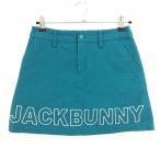  Jack ba колено юбка голубой зеленый × белый Logo принт внутри сторона внутренний брюки женский 1(M) Golf одежда Jack Bunny