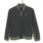 アディダスブルゾン黒×カーキADI...