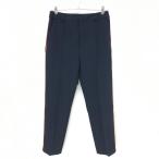  Beams Golf брюки темно-синий × orange боковой трубчатая обводка линия женский L Golf одежда BEAMS GOLF