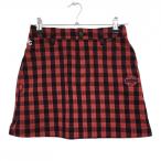 パーリーゲイツスカートレッド×黒チ...