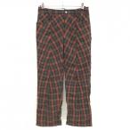 アシュワース中綿パンツブラウン系×...