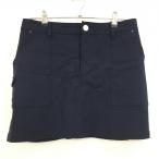 [ прекрасный товар ]koru wing юбка темно-синий задний Logo женский XL Golf одежда Kolwin