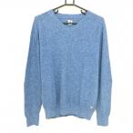 [ очень красивый товар ] JadaToys желтохвост .o- свитер . голубой хлопок 100% V шея мужской 50 Golf одежда JWO