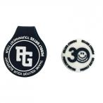 [ очень красивый товар ] Pearly Gates магнит маркер (габарит) темно-синий × белый 30 годовщина Nico Chan Smile Golf PEARLY GATES