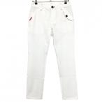 [ прекрасный товар ] Le Coq Golf брюки белый кнопка темно-синий женский 11 Golf одежда le coq sportif