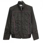  Munsingwear одежда жакет темно-коричневый × розовый подкладка есть трубчатая обводка Pink Lady -sM Golf одежда Munsingwear