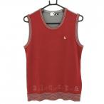  черный and белый вязаный лучший красный × серый стразы Logo шерсть . женский 2(M) Golf одежда Black&White