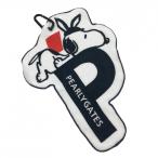 [ не использовался товар ] Pearly Gates ×PEANUTS полотенце белый × темно-синий Snoopy не продается kalabina есть Golf PEARLY GATES