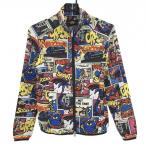 [ прекрасный товар ] громкий мышь жакет белый × многоцветный авария тонкий женский S Golf одежда LOUDMOUTH