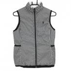 [ очень красивый товар ] foot Joy двусторонний с хлопком лучший белый × чёрный тысяч птица .. обратная сторона белый одноцветный женский S Golf одежда FootJoy