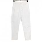 ビームスゴルフパンツ白無地ストレッ...