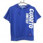 [ очень красивый товар ]k Alto united короткий рукав Parker голубой × light purple большой Logo футболка женский L Golf одежда CUARTO UNITED