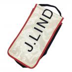 [ прекрасный товар ] J Lindberg сумка для обуви бежевый × чёрный × красный Logo .... Golf J.LINDEBERG