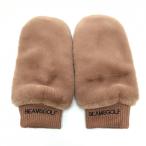 [ очень красивый товар ] Beams Golf рукавица перчатка светло-коричневый мех внутри сторона ворсистый перчатки женский Golf одежда BEAMS GOLF