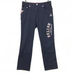  Le Coq Golf брюки темно-синий . Logo принт стрейч женский 11 Golf одежда le coq sportif