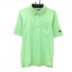  Adidas рубашка-поло с коротким рукавом светло-зеленый Logo чёрный мужской M/M Golf одежда adidas