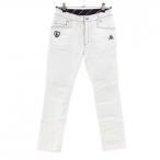  Le Coq Golf брюки белый темно-синий стежок Logo .... стрейч женский 11 Golf одежда le coq sportif