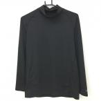 [ очень красивый товар ]tigola внутренний рубашка чёрный рукав Logo стрейч мужской XL Golf одежда TIGORA