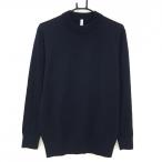 [ очень красивый товар ] Briefing с высоким воротником свитер темно-синий после силикон Logo TRAVEL вязаный мужской Golf одежда 2023 год модели BRIEFING