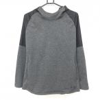 [ прекрасный товар ] Under Armor с капюшоном . рубашка с длинным рукавом . серый × темно-серый переключатель обратная сторона мельчайший ворсистый мужской LG Golf одежда UNDER ARMOUR