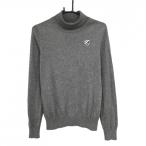 [ очень красивый товар ] Jack ba колено ta-toru шея свитер серый кашемир . вязаный с высоким воротником женский 1(M) Golf одежда Jack Bunny