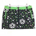  Puma юбка чёрный серия × зеленый × белый точка рисунок передний застежка-молния женский 0 Golf одежда PUMA