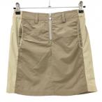  Heal Creek юбка светло-коричневый боковой переключатель женский 38(S) Golf одежда Heal Creek