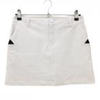  TaylorMade юбка слоновая кость × чёрный задний Logo внутри сторона внутренний брюки женский M Golf одежда TaylorMade