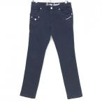  Le Coq Golf брюки темно-синий Logo белый стрейч женский 11 Golf одежда le coq sportif