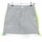 パーリーゲイツスカート白×ネイビー...