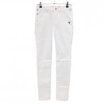 パーリーゲイツパンツ白×ネイビーロ...