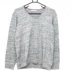 [ очень красивый товар ]fea Lee пудра свитер . серый вязаный хлопок 100% V шея мужской 2(M) Golf одежда FAIRY POWDER