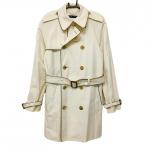 [ прекрасный товар ] Ralph Lauren тренчкот слоновая кость × Brown ремень есть овчина женский 9 Golf одежда Ralph Lauren