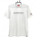  New balance Golf короткий рукав с высоким воротником рубашка белый Logo принт обувь нашивка мужской 6(XL) Golf одежда New Balance