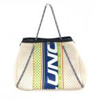 [ прекрасный товар ] russell no Cart сумка свет бежевый × темно-синий перфорирование материалы сумка снят возможно Golf RUSSELUNO