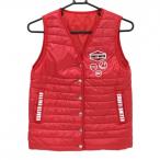 [ очень красивый товар ]k Alto united с хлопком лучший красный кнопка-застежка несколько нашивка женский S Golf одежда CUARTO UNITED