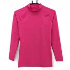  Under Armor с высоким воротником внутренний рубашка розовый Logo .... женский LG Golf одежда UNDER ARMOUR