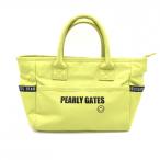  Pearly Gates Cart сумка желтый × чёрный Nico Chan Smile внутри вне карман Golf PEARLY GATES