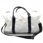  Mark and rona2WAY сумка "Boston bag" белый × темный темно-синий камуфляж земля узор обувь место хранения возможно Golf MARK&LONA