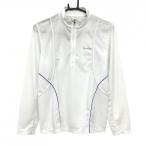 パラディーゾ長袖ハイネックシャツ白...