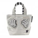 ショッピングミッキー 【新品】パーリーゲイツ×Disney カートバッグ 白 ミッキーマウス 手デザインゴルフ PEARLY GATES