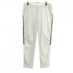 [ очень красивый товар ] Arnold Palmer Golf брюки светло-серый × чёрный боковой Logo линия стрейч мужской 85 Golf одежда Arnold Palmer