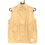 piko-ne Zip лучший бежевый одноцветный застежка-молния верх Logo женский 38(M) Golf одежда PICONE