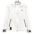  тормозные колодки ba колено Zip Parker белый × чёрный манжеты Logo блузон стрейч женский 0(S) Golf одежда MASTER BUNNY EDITION