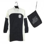 [ очень красивый товар ] Jack ba колено 4WAY дождь One-piece темно-синий × белый Logo принт кромка съемный упаковочный пакет есть женский 0(S) Golf одежда Jack Bunny