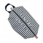 [ прекрасный товар ] Pearly Gates сумка для обуви темно-синий × белый окантовка Golf PEARLY GATES