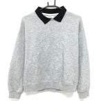 [ прекрасный товар ] коричневый myure воротник имеется футболка . серый воротник чёрный женский Golf одежда Chamule