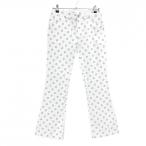 アンダーアーマーパンツ白×ネイビー...